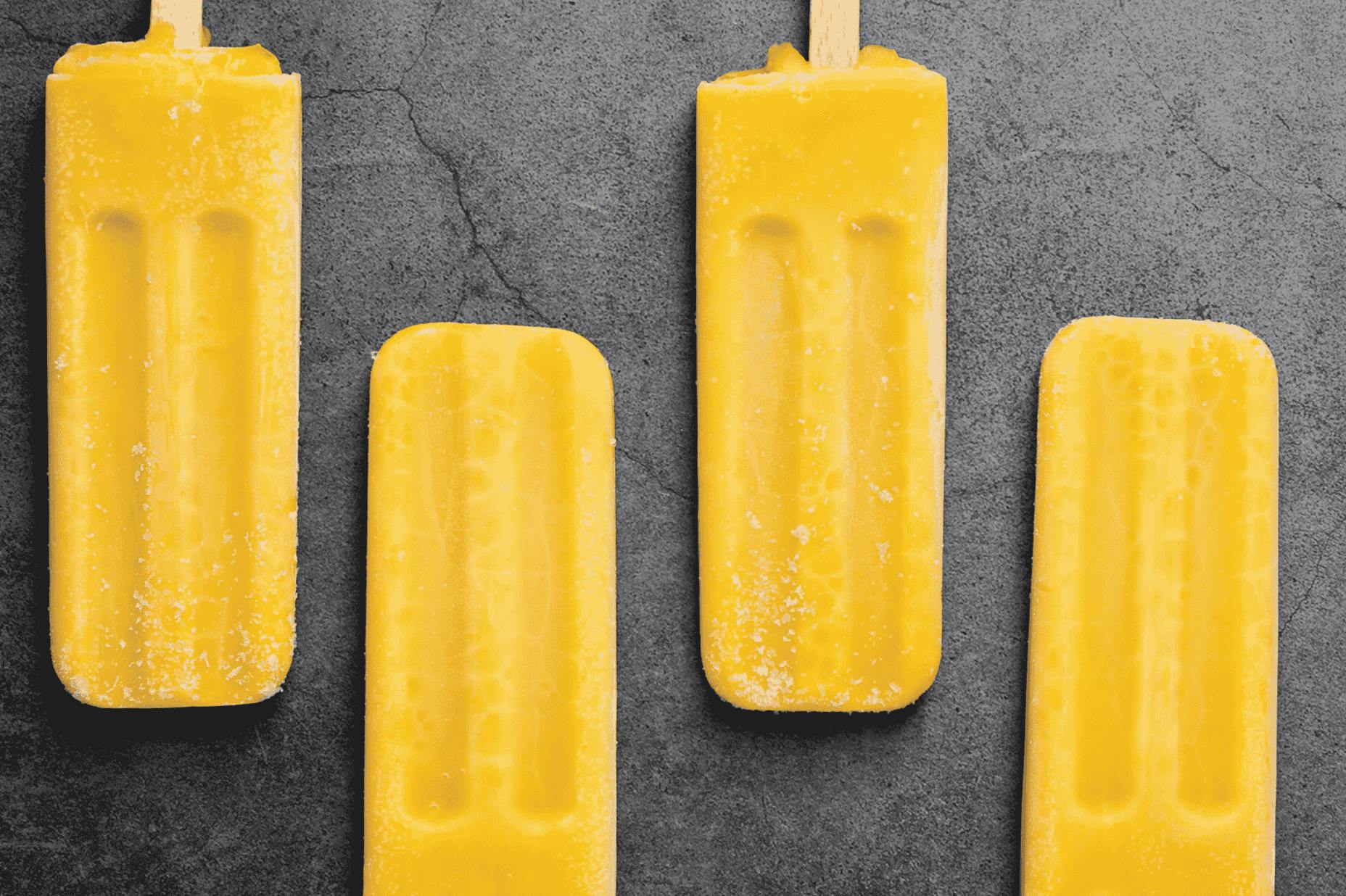 tropical fruit whey protein popsicles recipe