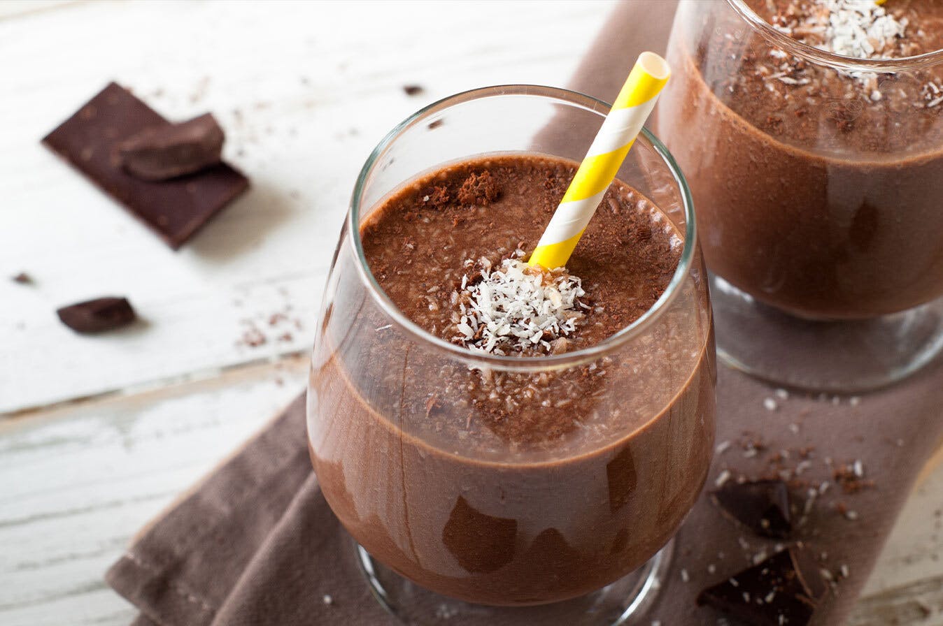 High Protein Chocolate Smoothie