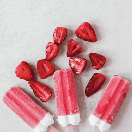 strawberry protein popsicle recipe
