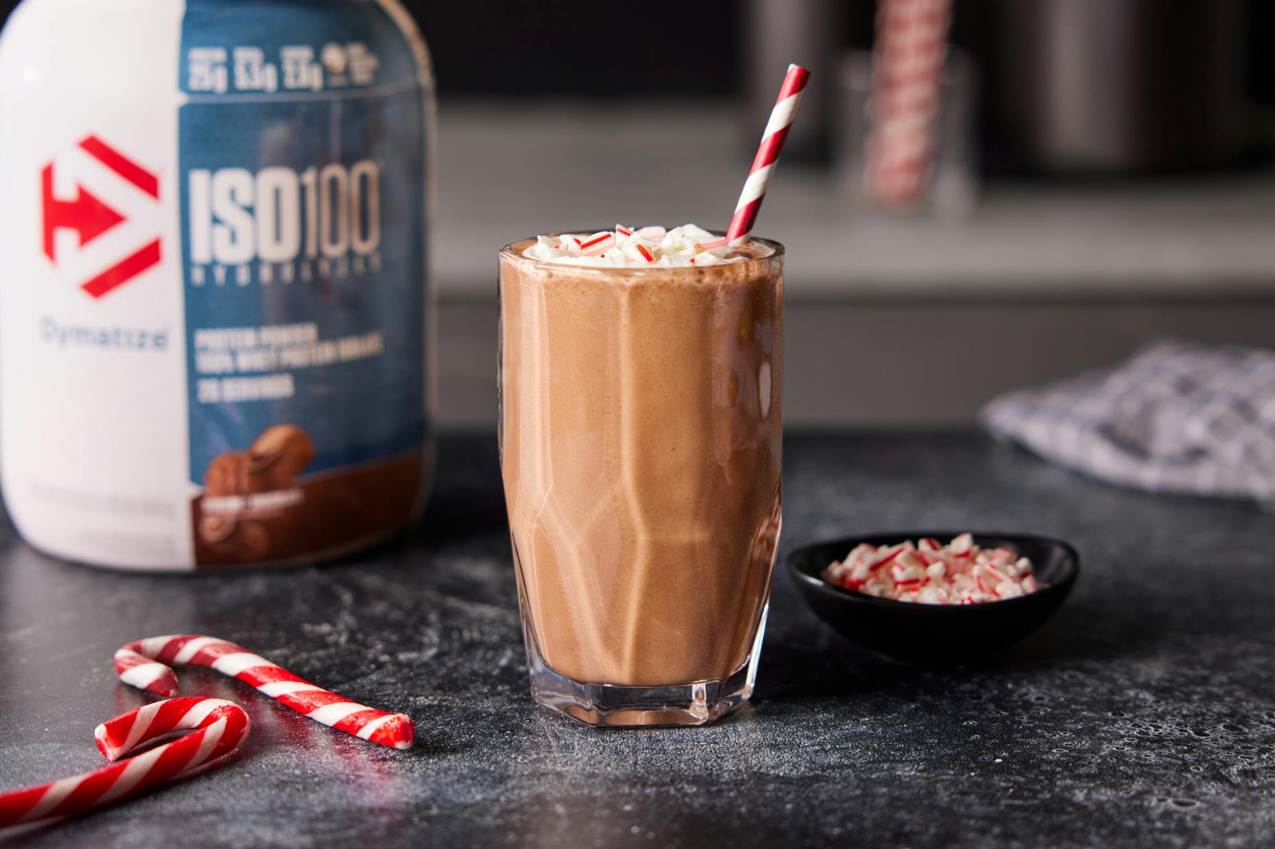 Chocolate Peppermint Protein Shake
