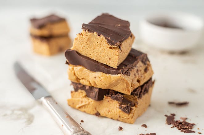 chocolate peanut butter protein fudge recipe