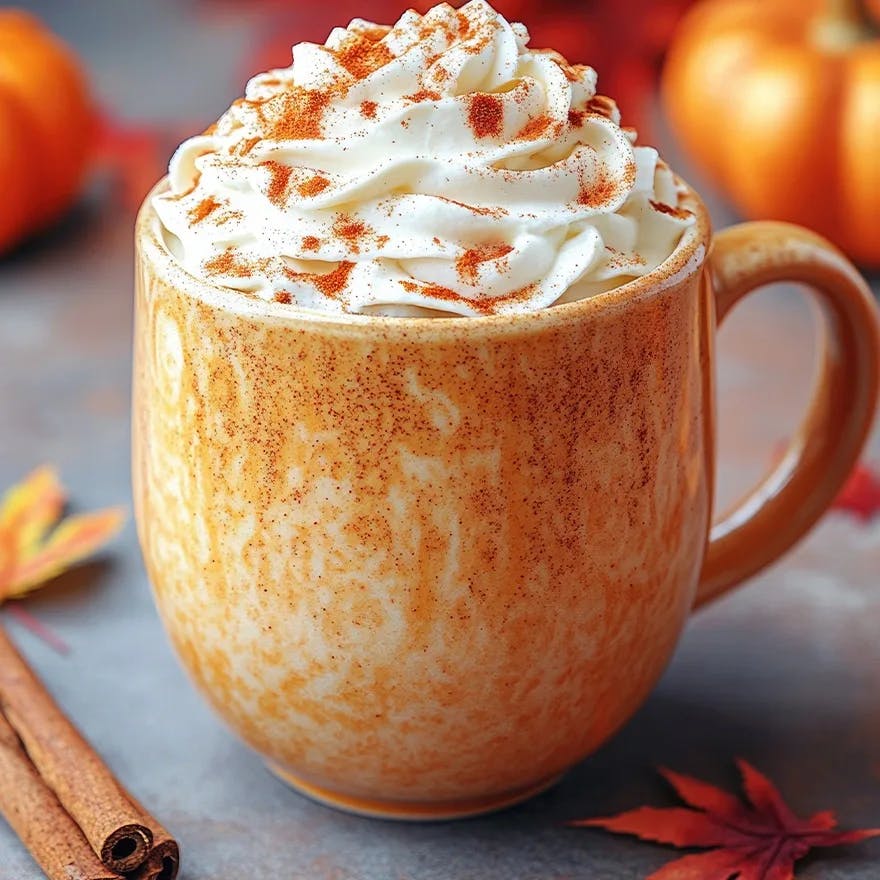 Cinnamon Spiced Pumpkin Latte
