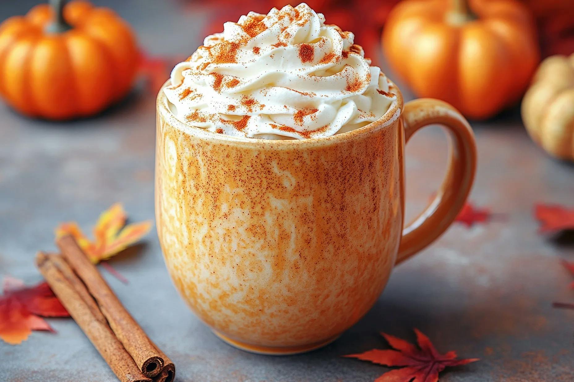 Cinnamon Spiced Pumpkin Latte