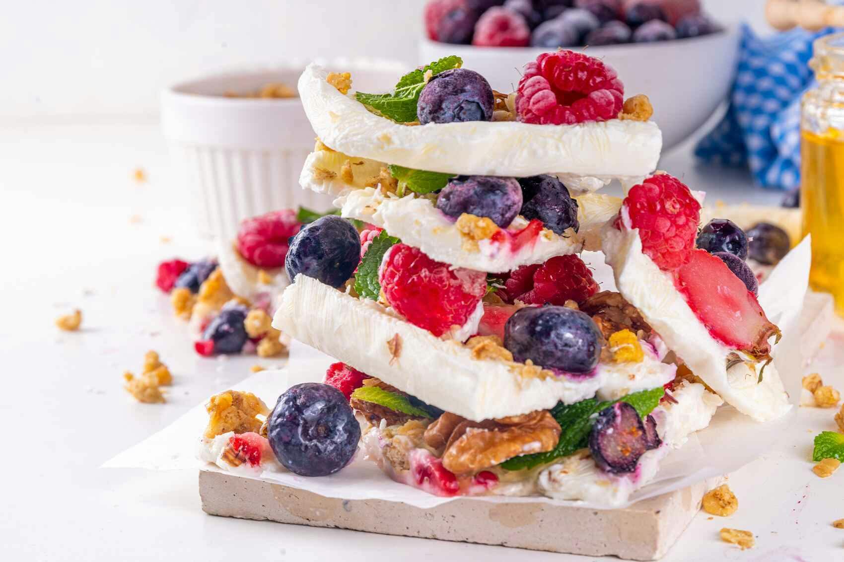Frozen yoghurt treats protein powder recipe