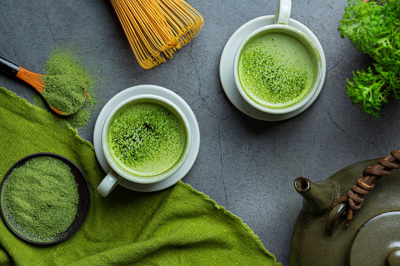 high protein matcha green tea latte with vanilla whey protein recipe