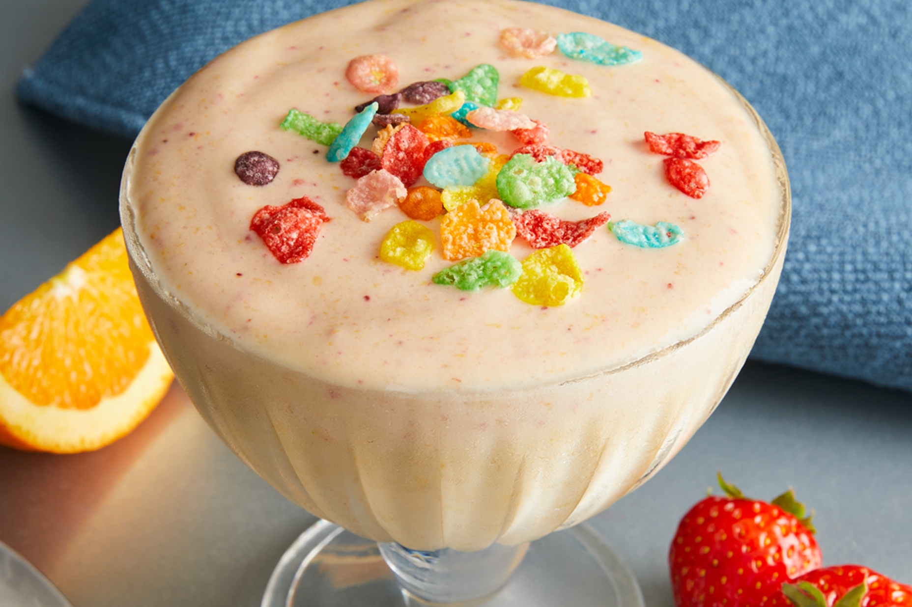 Dymatize | ISO100 Fruity Pebbles Smoothie Bowl - Recipe