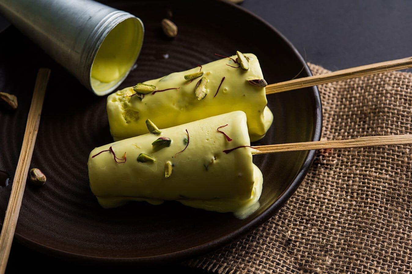 kesar pista protein kulfi recipe