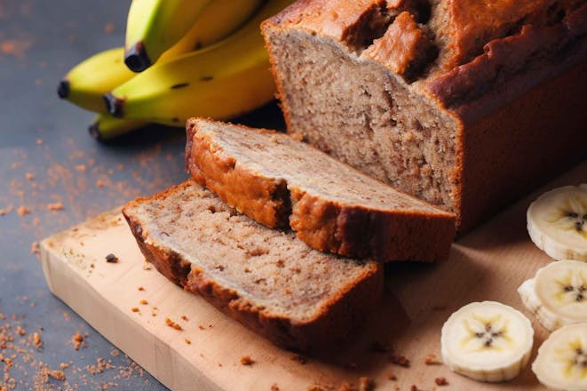 Protein banana bread breakfast recipe