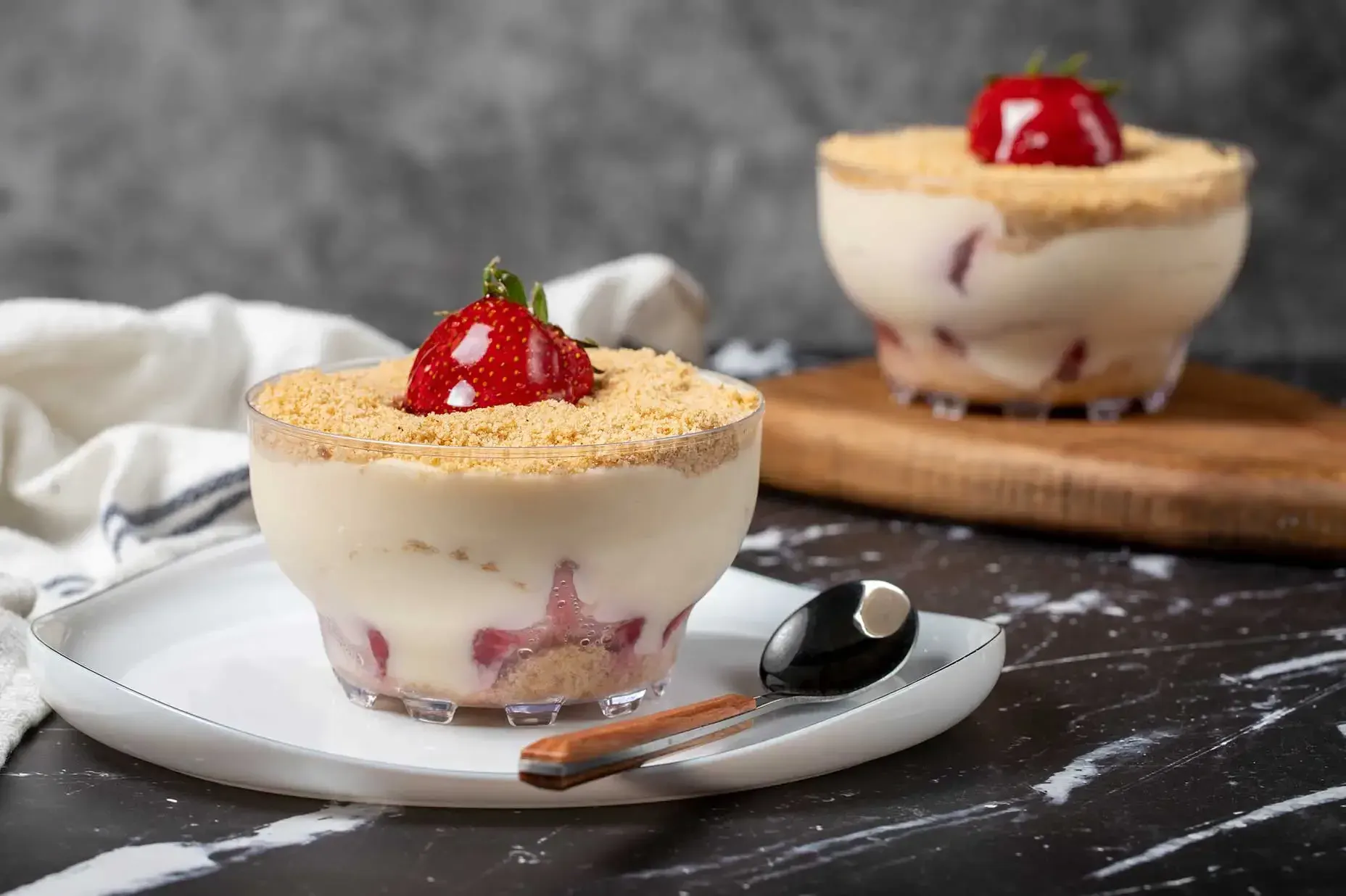 Protein cheesecake bowl image