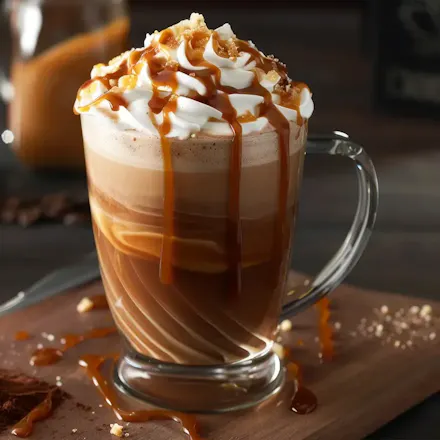 Salted Caramel Frappe