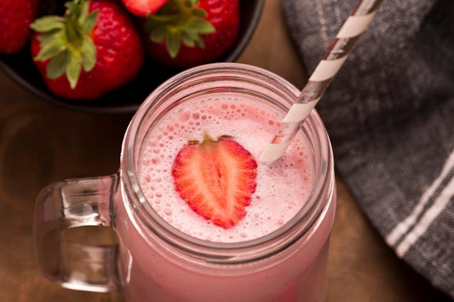 strawberry protein shake recipe