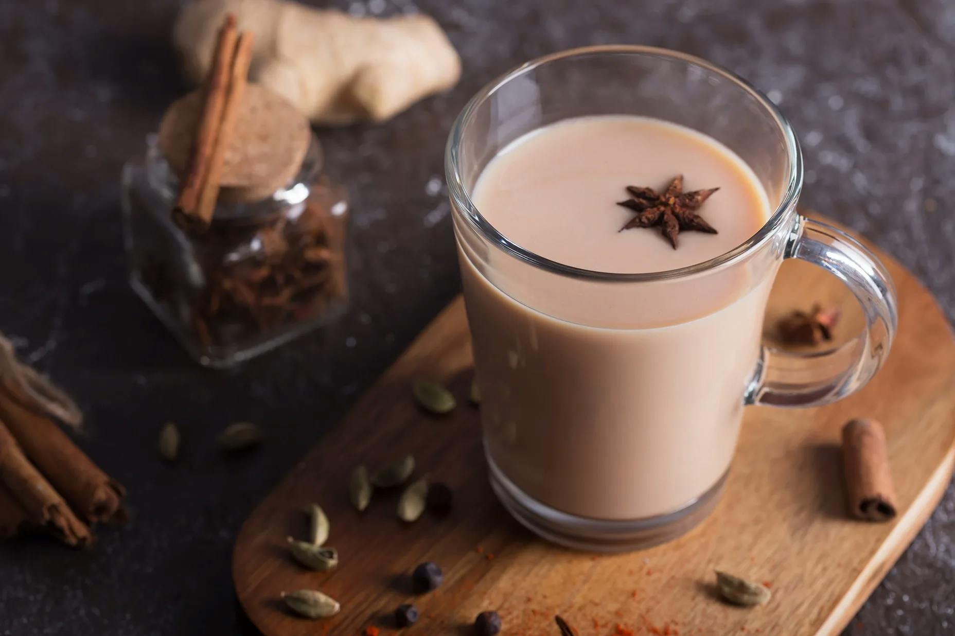 whey infused spiced protein tea latte recipe