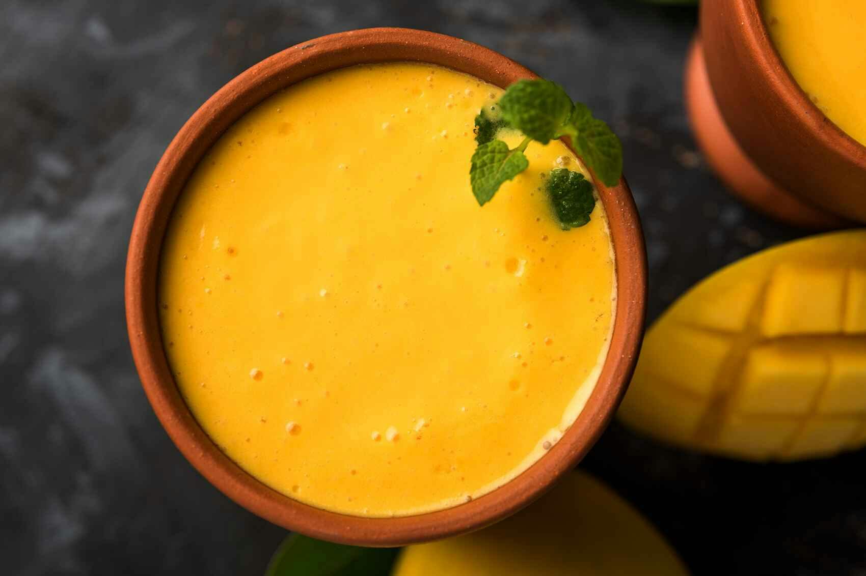 Vanilla mango custard protein powder recipe
