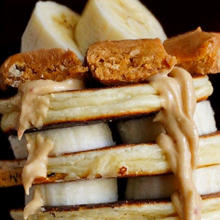 Banana Peanut Butter Protein Cakes