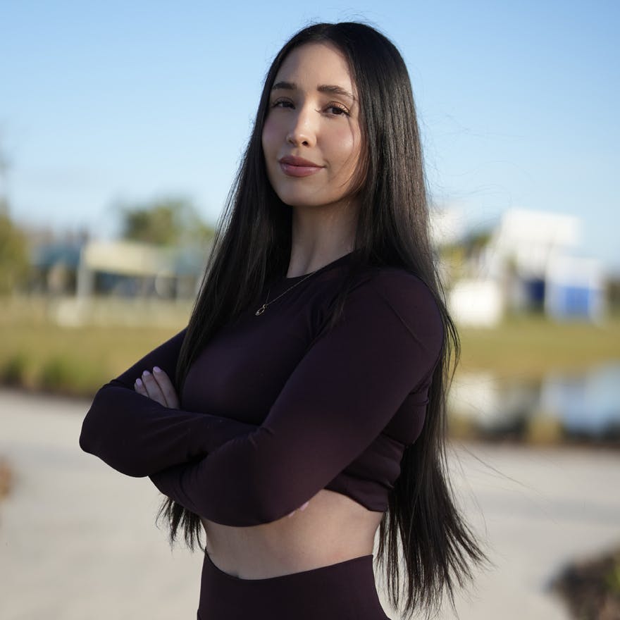 A headshot of Priscilla Corona
