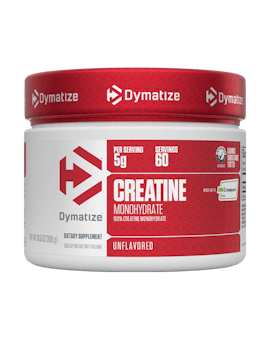 A single tub of Dymatize Creatine Monohydrate